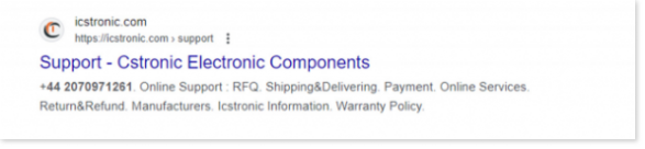 «ICSTRONIC Company Scammer»